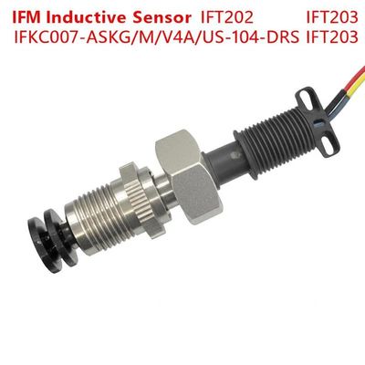 IFM Inductive Sensor with 4mm Sensing Range M12 x 1 Dimensions and Protection Class II