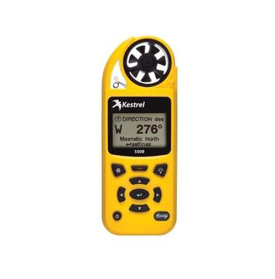 Kestrel 5500 Weather Meter with 3% Accuracy Measures Wind Speed (0.6-40 M/s) Temperature Humidity Pressure Wind Direction