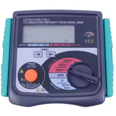Original Stock Kyoritsu Digital Insulation/continuity Resistance Tester 250v 500v 1000v Model 3005A/3007A