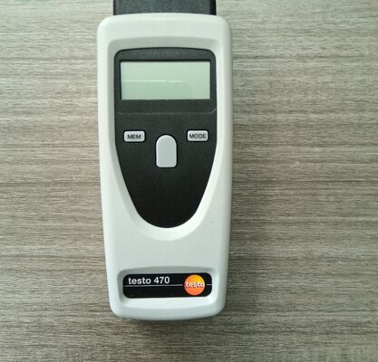 Testo 470 Tachometer RPM Meter with ±0.02% Precision 1-99999rpm Range and ABS Plastic Housing