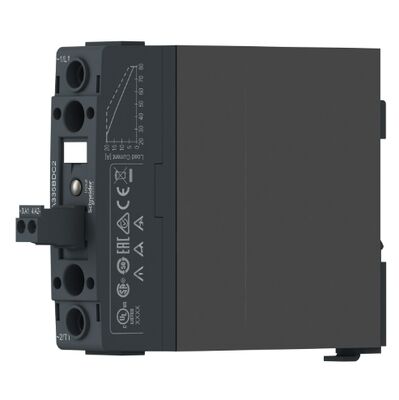 Schneider Electric SSD1A320BDC2 Solid State Relay SSR DIN Rail Mount 20A Load Current 48-600V AC Output 4-32V DC Control