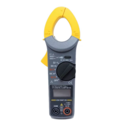 Kyoritsu KEW 203 Digital AC/DC Clamp Meter with 400A AC/DC 600V AC/DC and 4000 Counts Display