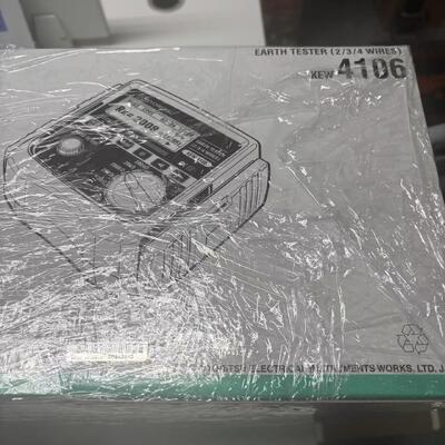 
Kyoritsu  KEW 4106 EARTH RESISTANCE & RESISTIVITY TESTER
