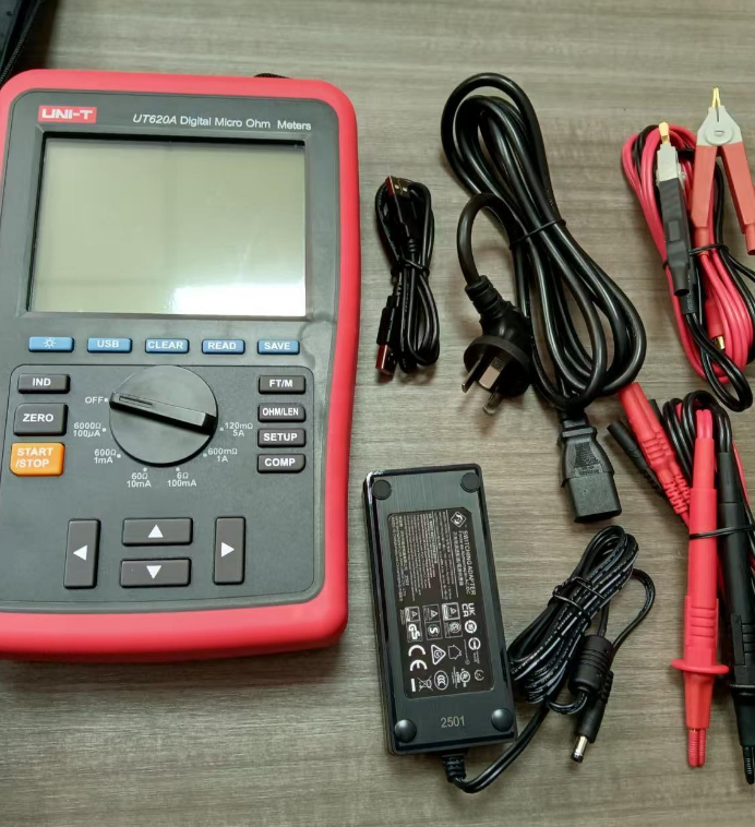 UT620A Digital Micro Ohm Meter with 4-Wire Method