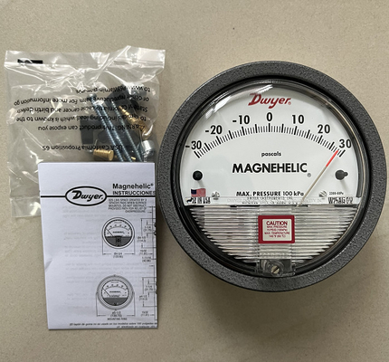 Clean Room Differential Pressure Gauge Dwyer 2300 Series Magnehelic 100pa 120pa 200pa 250pa 300pa 500pa 1000pa In Stock