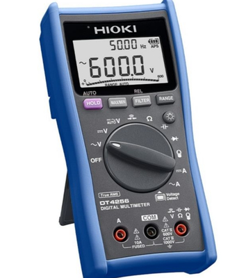Hioki DT4281 Dijital Multimeter 1000V DC AC Su geçirmez