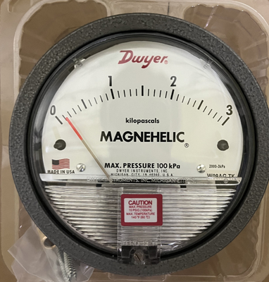 Dwyer MAGNEHELIC Farklı Basınç Ölçüsü 2300-1KPA,2300-2KPA,2300-2.5 KPA