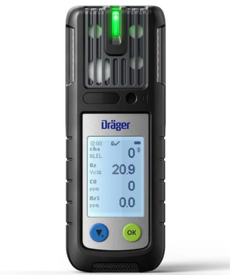 Orijinal Drager X-am2800 Dörtlü Bir CH4/02/CO/H2S/SO2/NO2 Gaz Detektörü
