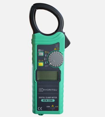 Kyoritsu 2200 AC Dijital Pensampermetre AC/DC/Ω 1000A KEW 2200 Stok
