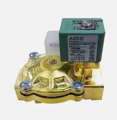 YENİ ASCO SCE238D009 solenoid valf iki yönlü pilotlu SCE238D009 G3/4 DN20 24DC