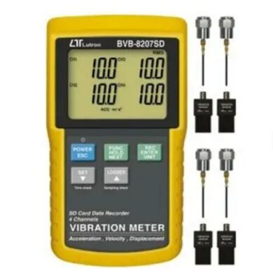 Original and Genuine Product Vibration Meter LUTRON BVB-8207SD