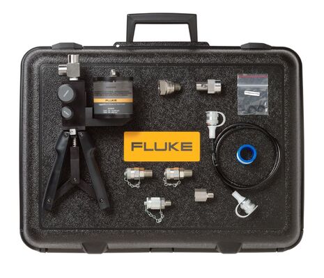 Fluke 700HTPK2 10.000 psi 690 bar aralığı ve sert koruma ile hidrolik test basıncı seti