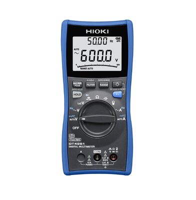 Kablosuz adaptörlü Hioki Dijital Multitester DT4261-90