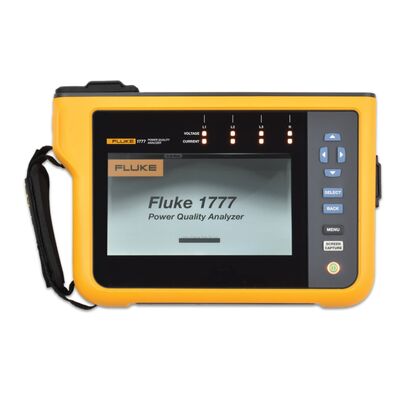 Fluke 1777 1000 V CAT III/600 V CAT IV Güvenliği, 24 bitlik Senkroni Örnekleme ve 8 kV Geçici Yakalama ile Üç Fazlı Güç Kalite Analizörü