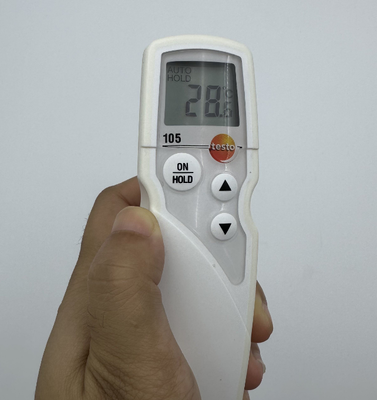 Testo 105 Kit - One-hand Thermometer (Order No. 0563 1052) Digital Food Thermometer for Liquid,semi-solid, Frozen Food