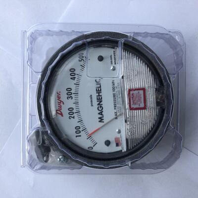 Magnetic Differential Pressure Gauge with 0-1000 Pa Measurement Range and 2% Accuracy Using Magnetic Coupling Technology