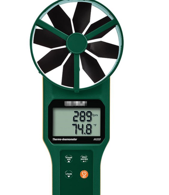 new original flir Extech AN300 Large Vane CFM/CMM Thermo-Anemometer