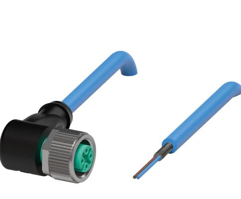 Pepperl + Fuchs NAMUR Dişi Kablo Seti M12 Kablo Konnektörü 2 pinli, IP66/IP68/IP69 Korumalı