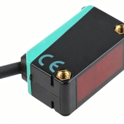V1-W-5M-PUR Fotoelektrik Sensör Kablosu, M12 Filtralı Bağlantısı ve 90° Açılı Montajlı Slot Fotoelektrik Sensörleri
