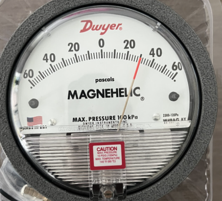 Dwyer Serisi-2000 Magnehelic Differential Pressure Gauge, 0-30Pa aralığı için Dial Dia'da 4 ve Süreç Bağlantısında 1/8