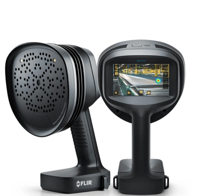 FLIR Endüstriyel Akustik Görüntüleme Kamerası Si2-Pro kısmi boşaltma tespiti, basınçlı sızıntı tespiti ve mekanik hata tespiti için