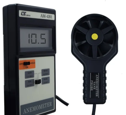 Lutron Taşınabilir yüksek hassasiyetli anemometre Am-4201 Elektronik Dijital Anemometre