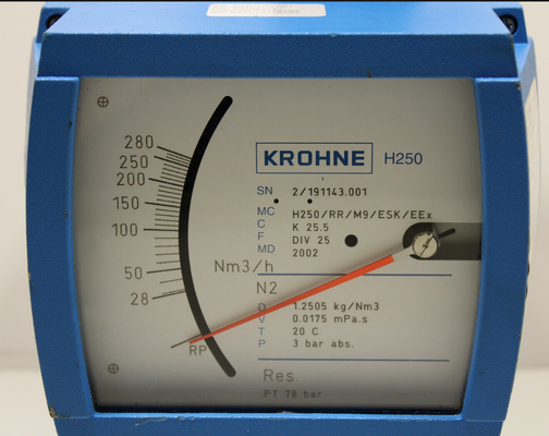 H250-RR-M9 Krohne  Variable Area Flowmeter for Liquid/Gas   KROHNE H250 Flow Meter H250/RR/M9/K2