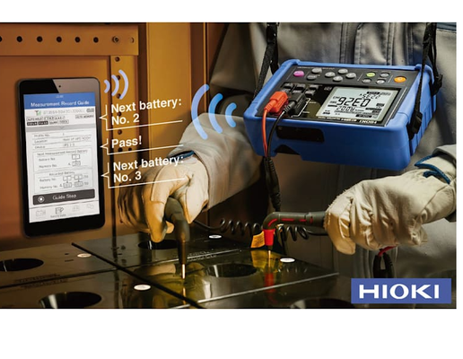 Hioki BT3550 Series BT3554-52 Pro KIT - Battery Tester, with Pin Type Lead/Strap/Wireless Adapter