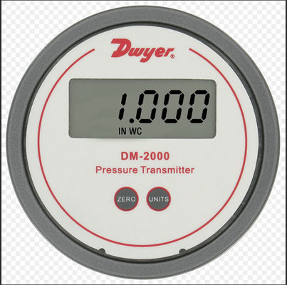 Stainless Steel Differential Pressure Gauge 0-100 PSI Analog NPT