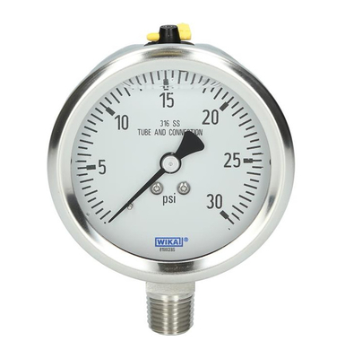 IP65 Bourdon Tube Pressure Gauge 316L  233.30 Pressure Gauge 232.30