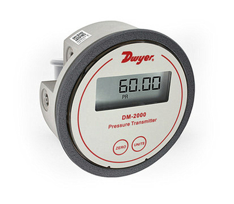 DM-2012-LCD Dijital Basınç Göstergesi Doğruluğu 70 Fahrenheit Derecesinde %1 FS